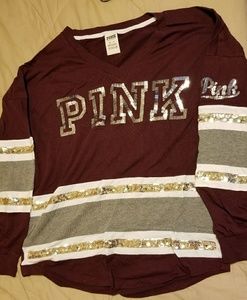 PINK LONG SLEEVE TOP